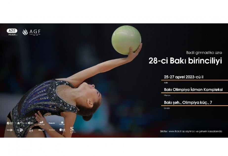 Bədii gimnastlar Bakı birinciliyində yarışacaqlar